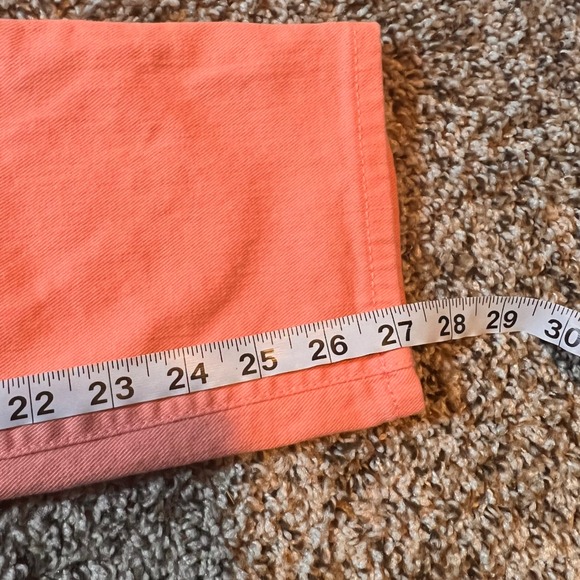 Gap 1969 Womens Peach Jeans Size 26 Relaxed Straight Leg Denim Casual - Picture 6 of 7